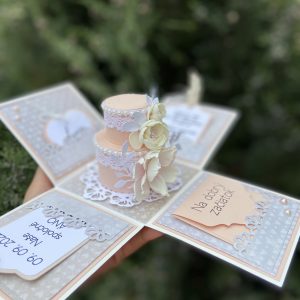 Svadobná krabička s prekvapením